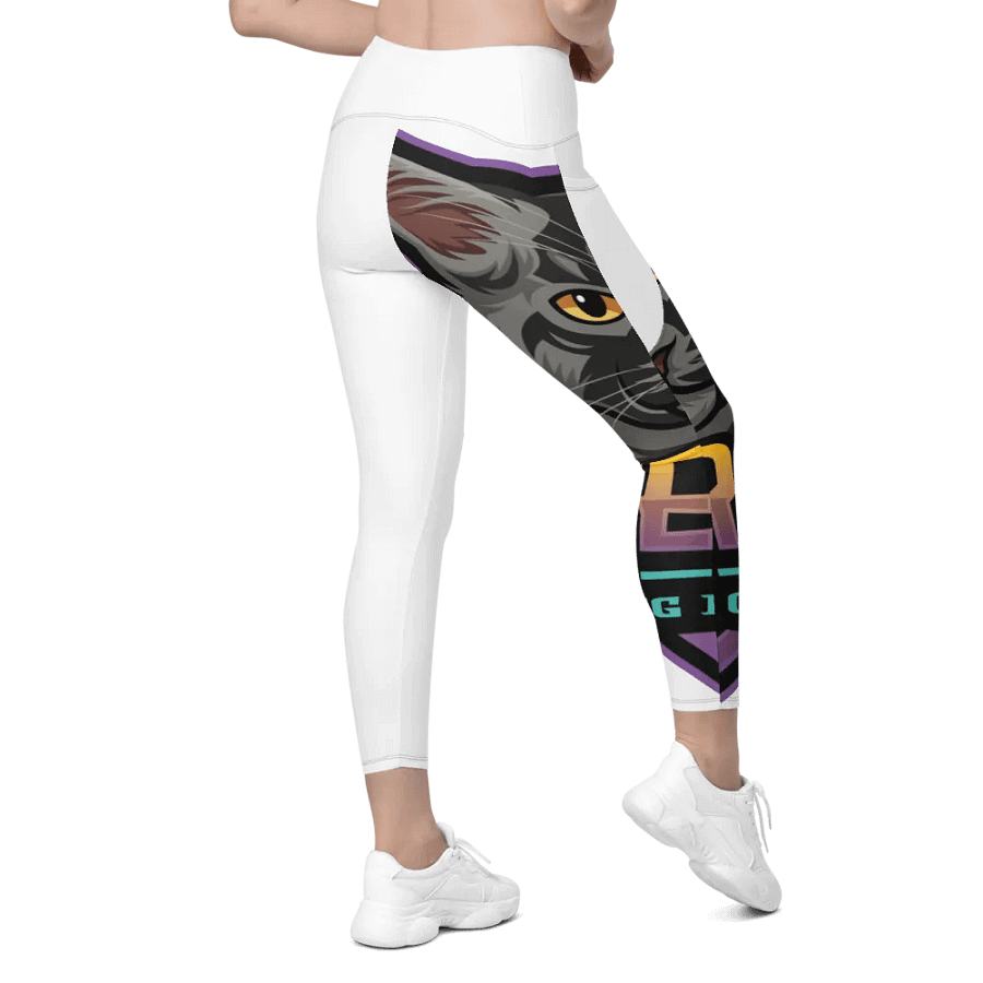 All-Over Print Lady Leggings with Pockets product image (5)