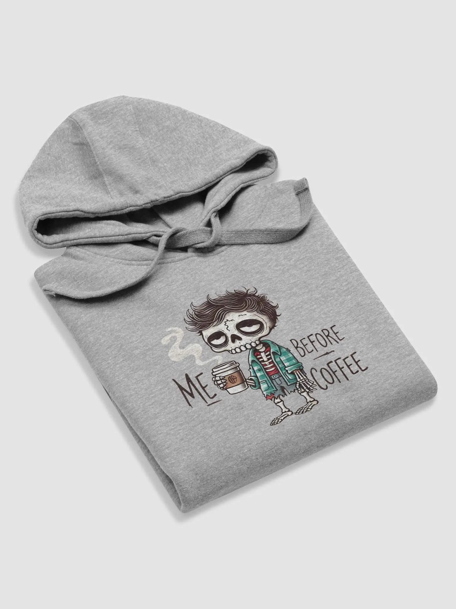 Me Before Coffee - Zombie Dude Unisex Hoodie product image (33)