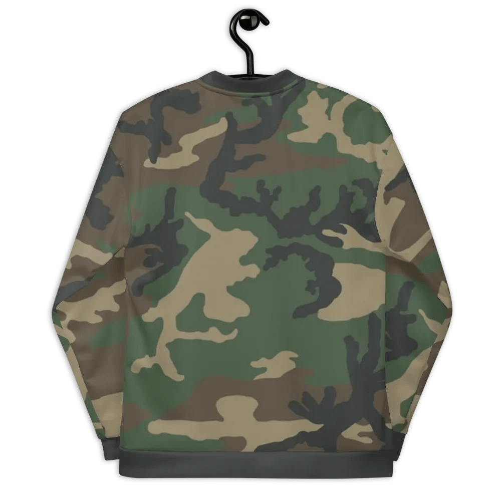 "CIF" M81 Woodland Camo Customizable Bomber Jacket product image (9)