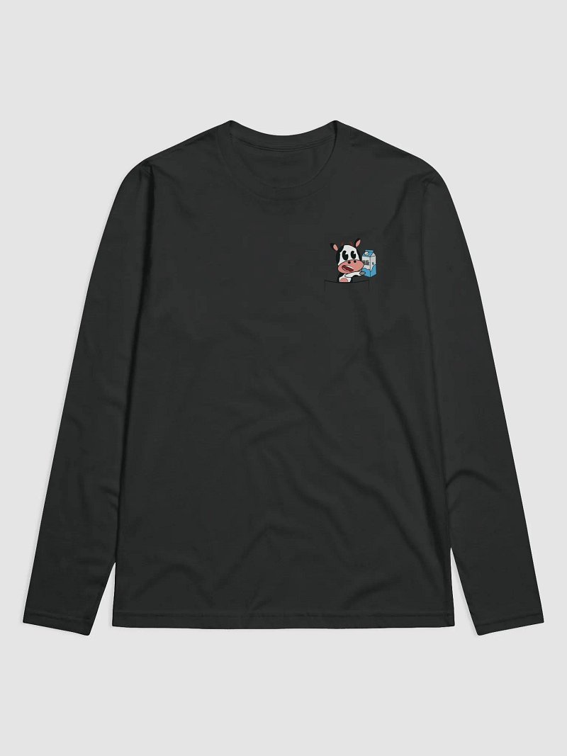 Pocket Cow Long Sleeve