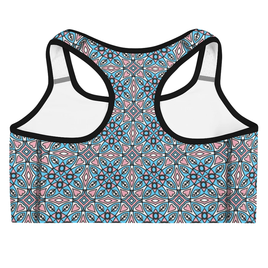 Trans Abstract (1) - Sports Bra product image (4)