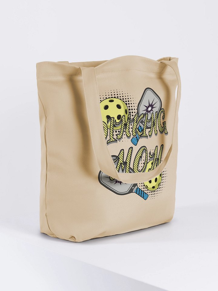 Dinking Mom Pickleball Tote Bag product image (4)