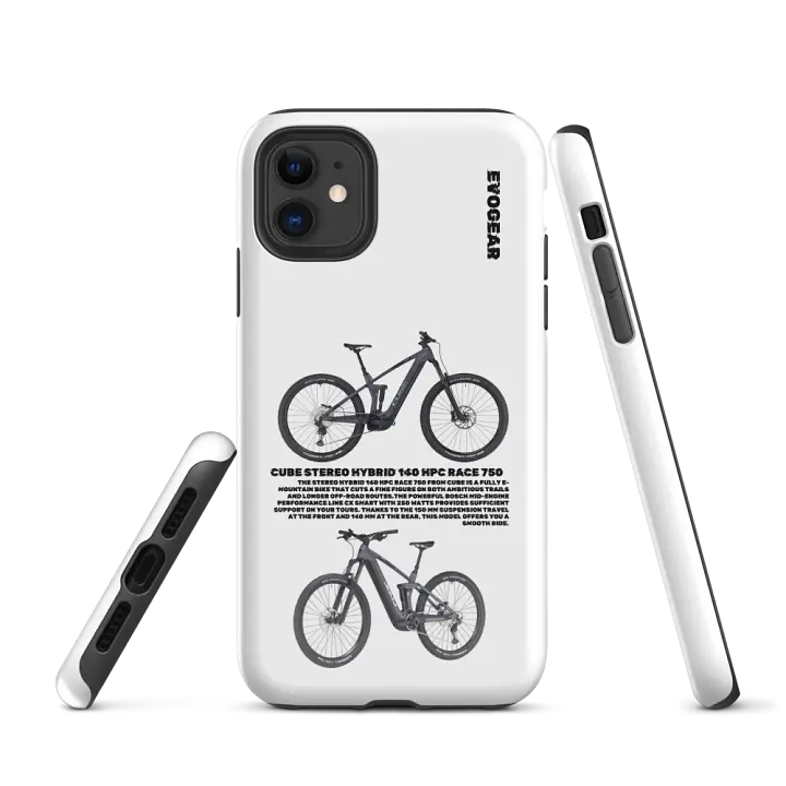 White Cube Stereo Hybrid 140 HPC Race 750 iPhone Case product image (1)