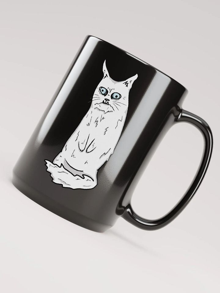 WEIRD FUCKIN CAT MUG product image (1)