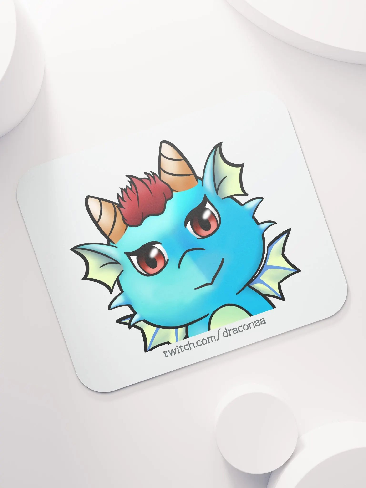 Draconaa Mousepad - White product image (7)