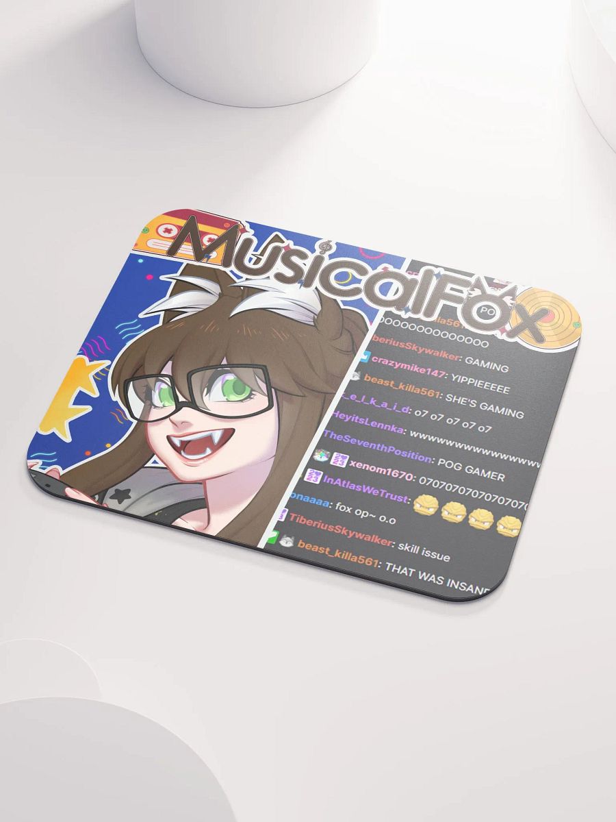 4 Year Streamversary Mousepad product image (3)