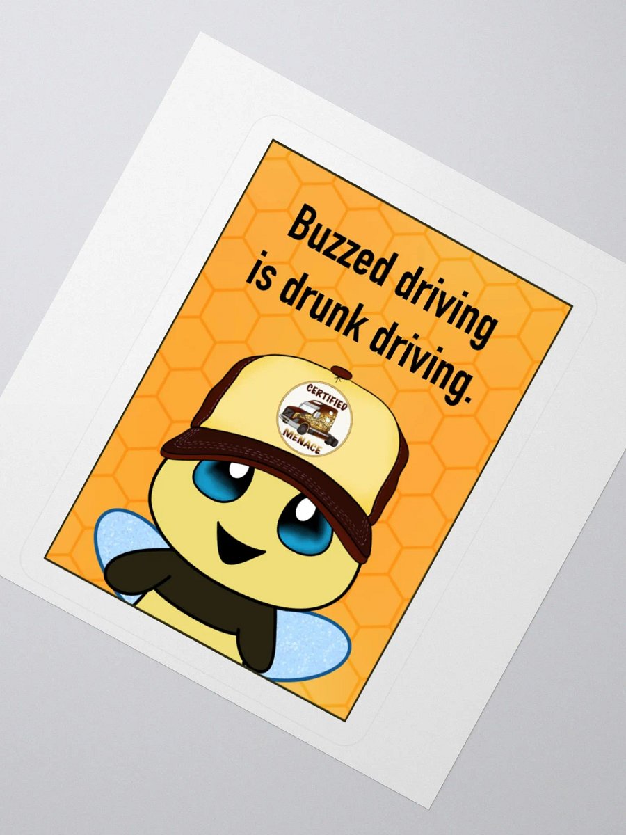 Buzzed Driving Sticker product image (5)