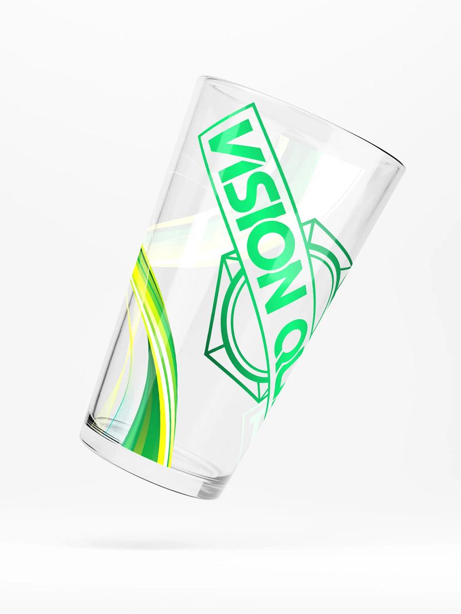 Vision Quest Green Pint Glass product image (5)