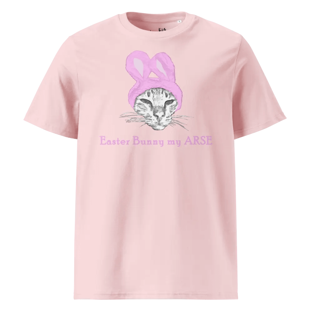 Disgruntled Cat - Easter Bunny Ears - My Arse - Organic Cotton - Unisex T-Shirt - Pale Palette product image (9)