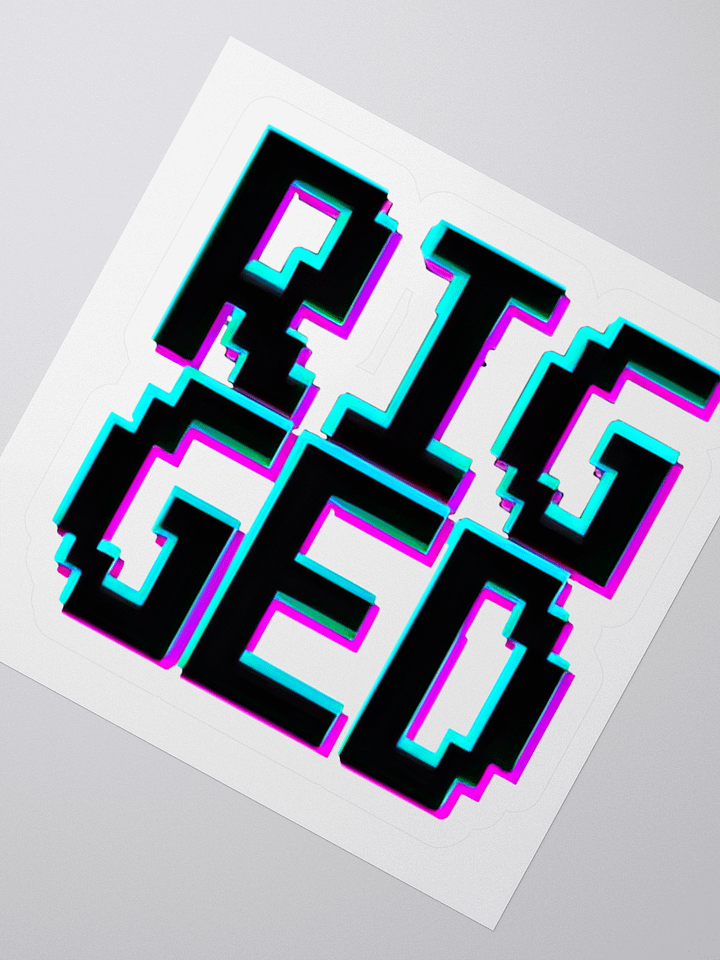 RIGGED.sticker-v1 product image (2)