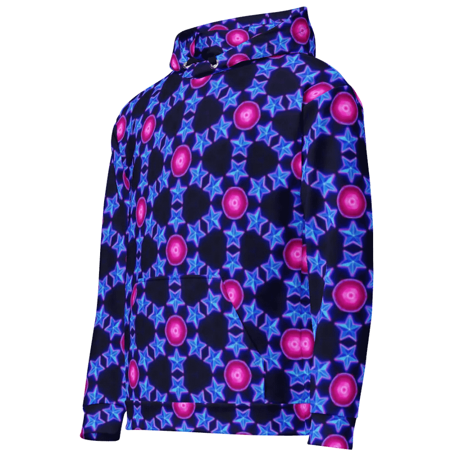 Starry Lattice Recycled Hoodie product image (5)