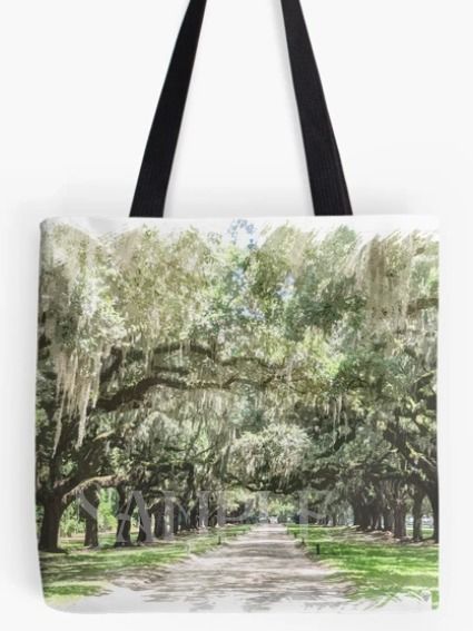 Avenue of the Oaks, Boone Hall Plantation Digital Watercolor Image Download product image (2)