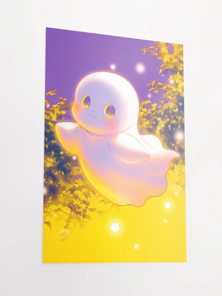 Whimsical Ghost Glow Poster product image (2)