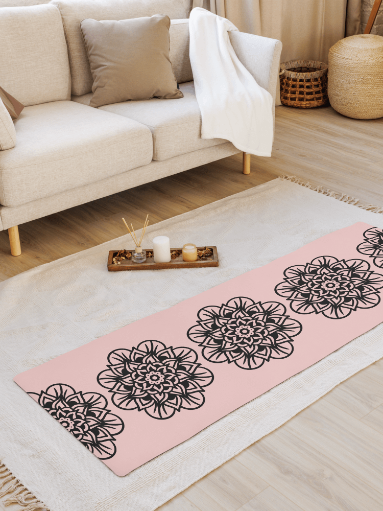 Mandala Blooms Yoga Mat product image (1)