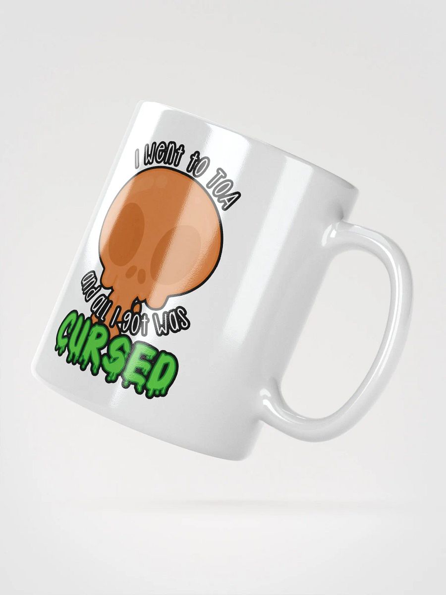All I Got Was Cursed - Druid - White Glossy Mug product image (2)