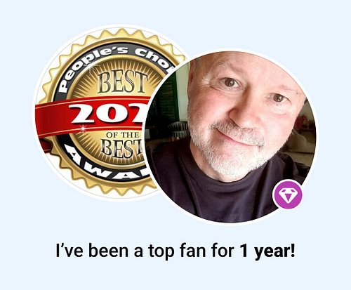 🎉 It's my fan-iversary! I've been a top fan of Lucky Bar since November 22, 2024. Lucky Bar