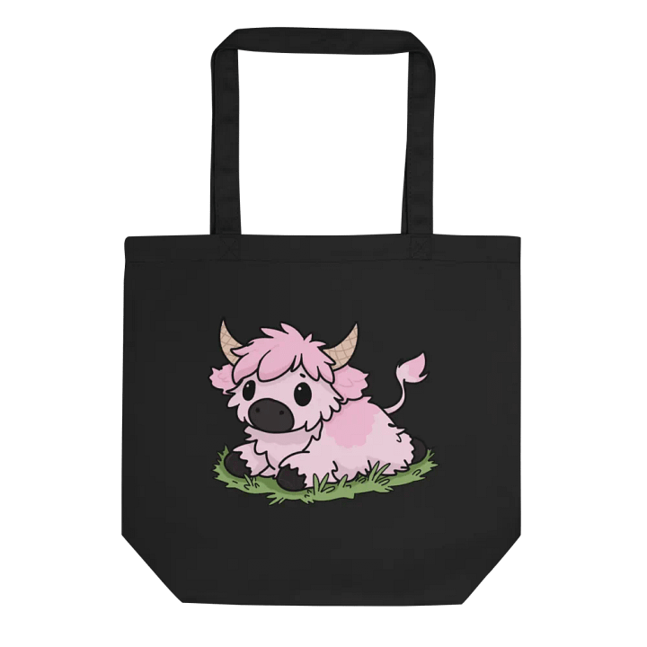 Strawberry Ice Cream Cow Eco Tote product image (1)