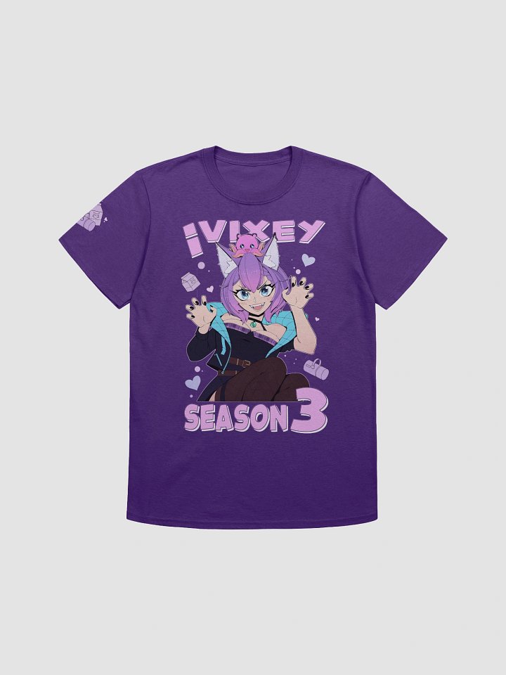 Limited Edition - iVixey Season 3 Tshirt (Dark Version) product image (1)