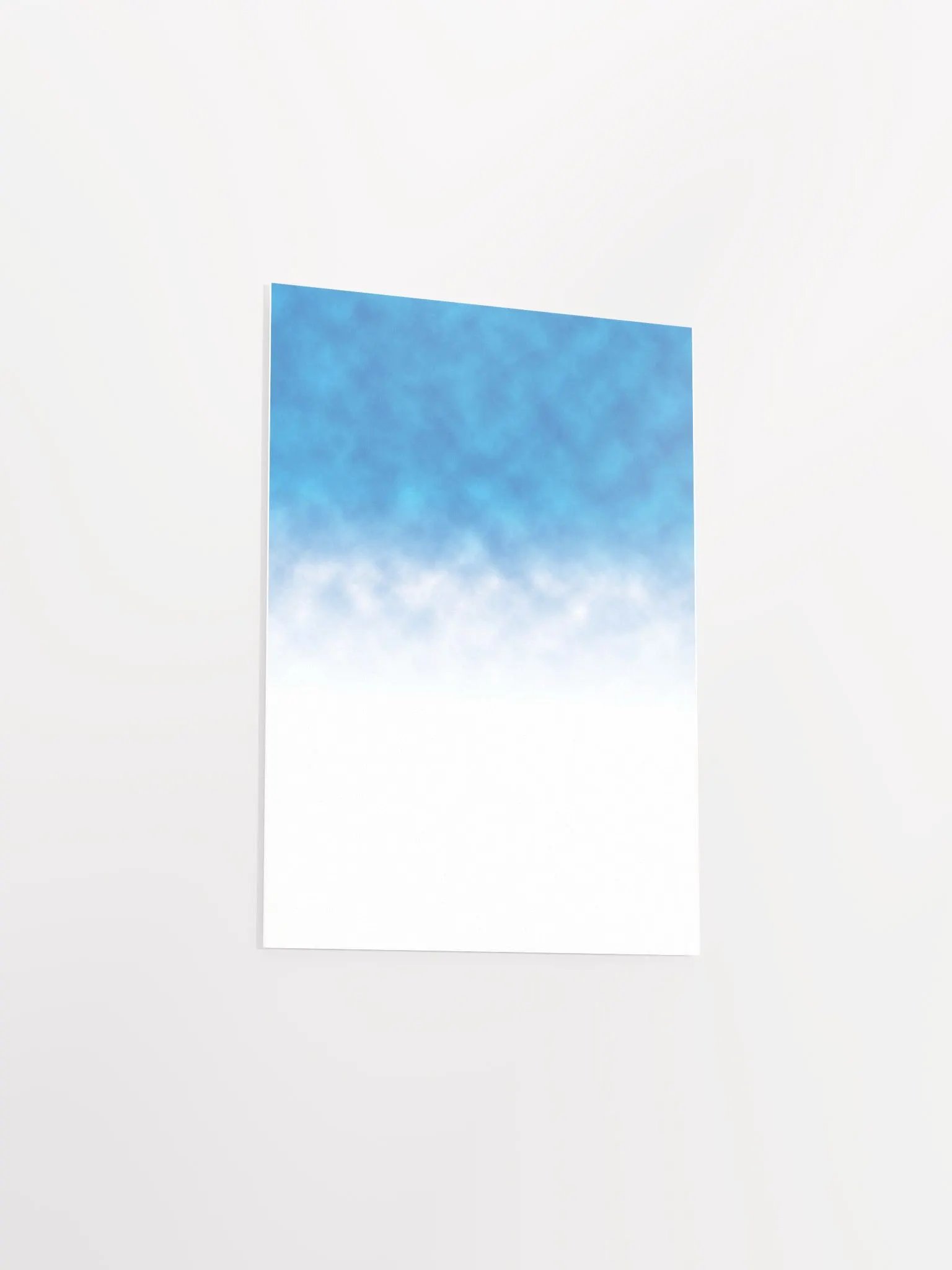 Retro miniature Sky Gradient Matte Poster version 1 product image (30)