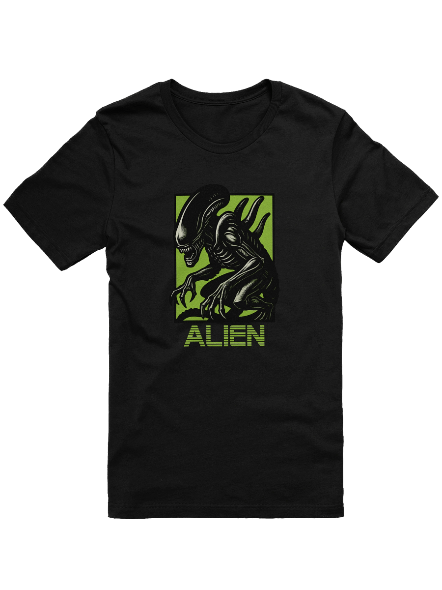 Alien T-Shirt - Horror Sci-Fi Graphic Tee - Retro Movie Monster Shirt product image (1)
