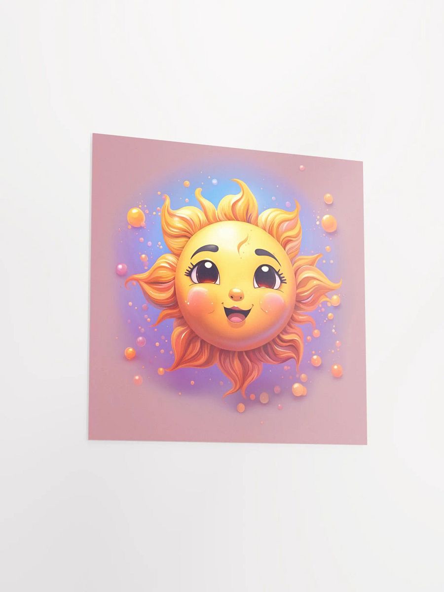 Cute Sun Poster product image (7)