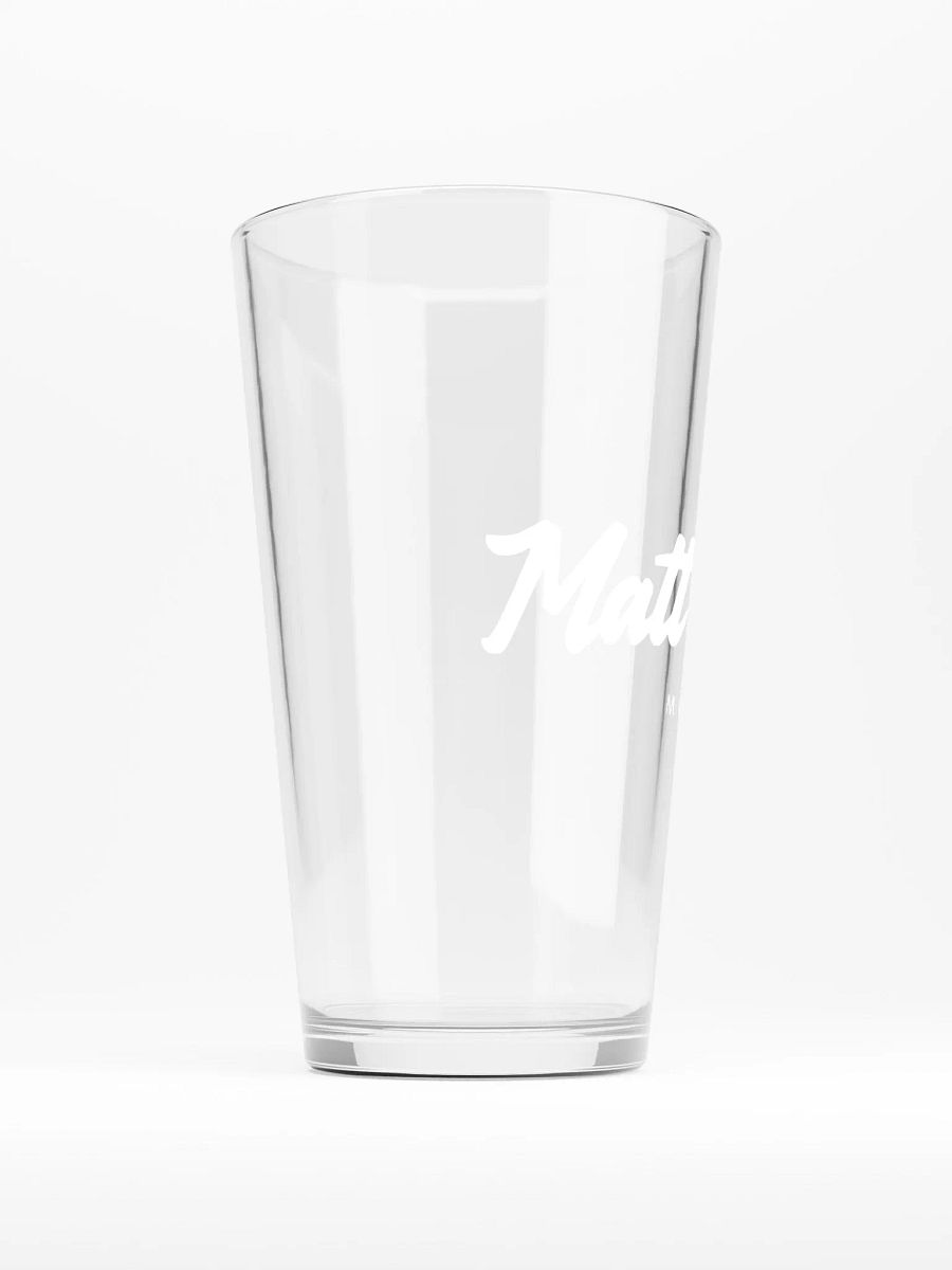 Matt Maran Motoring Shaker Pint Glass product image (2)