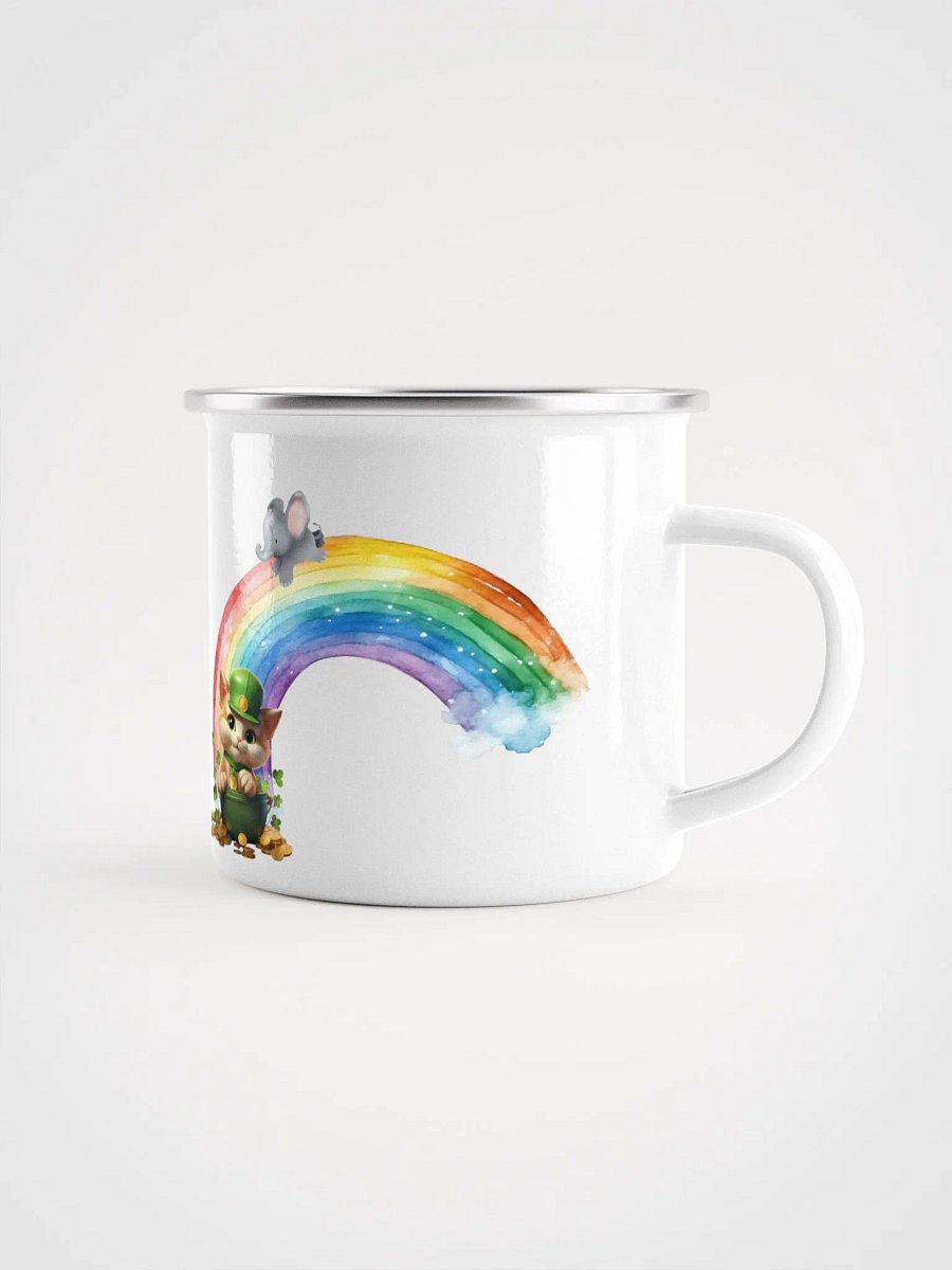 At the End of the Rainbow Enamel Mug | Whimsical Campfire Drinkware product image (2)
