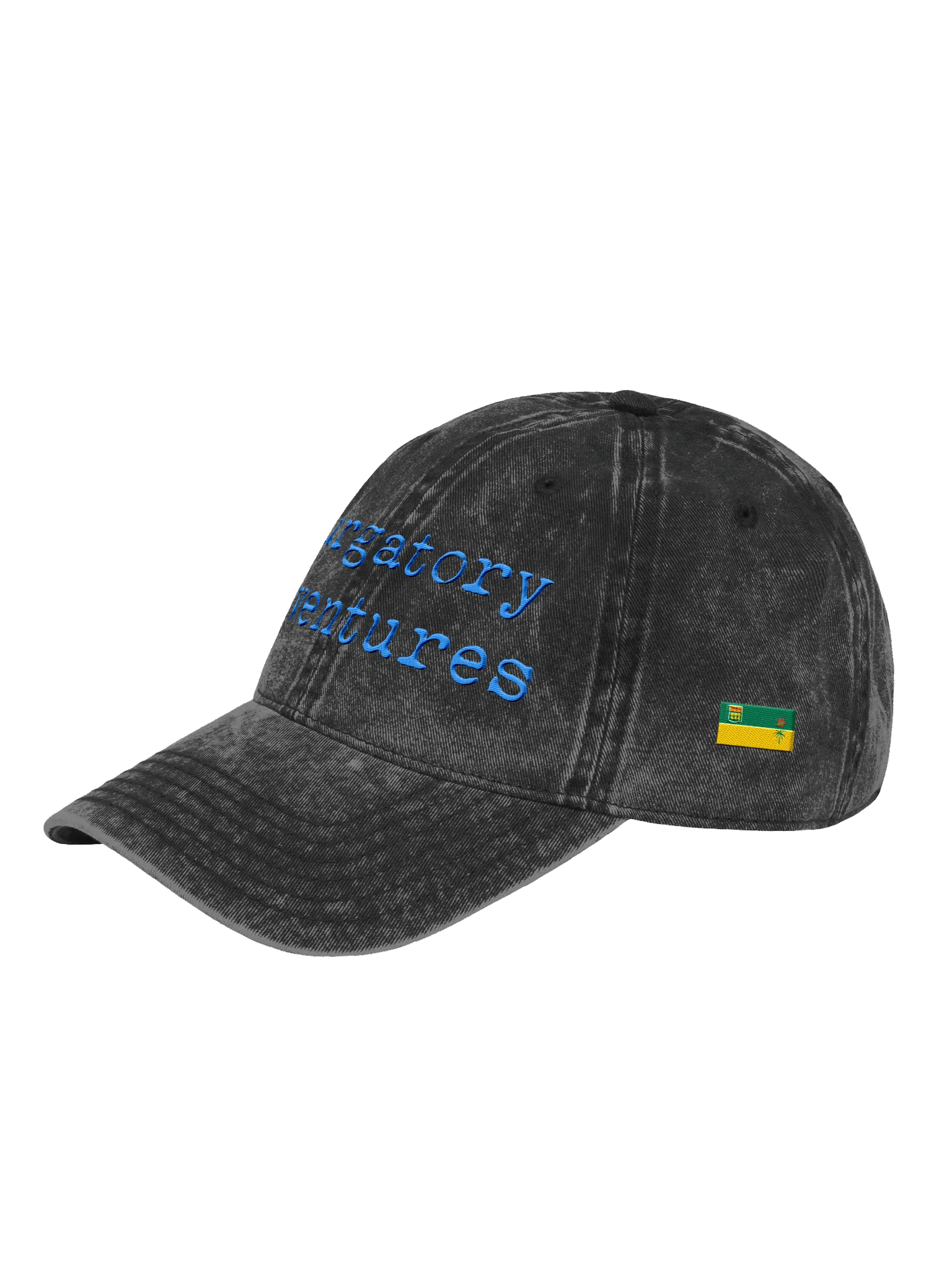 purgatory adventures hat with sask flag on side product image (3)