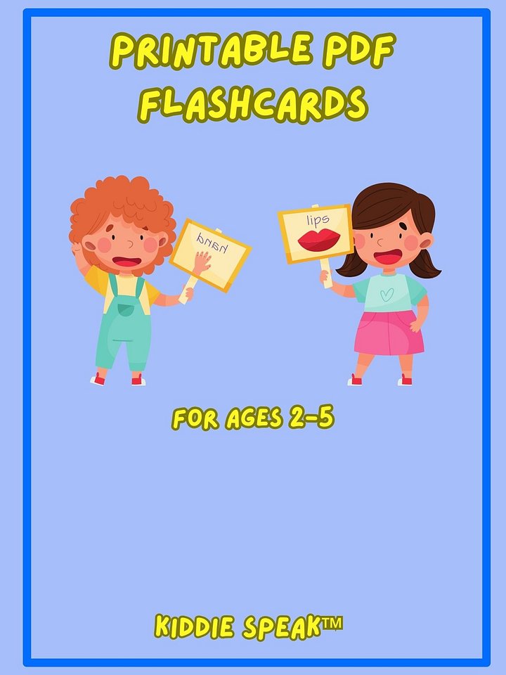 Children Printable Flashcards product image (1)