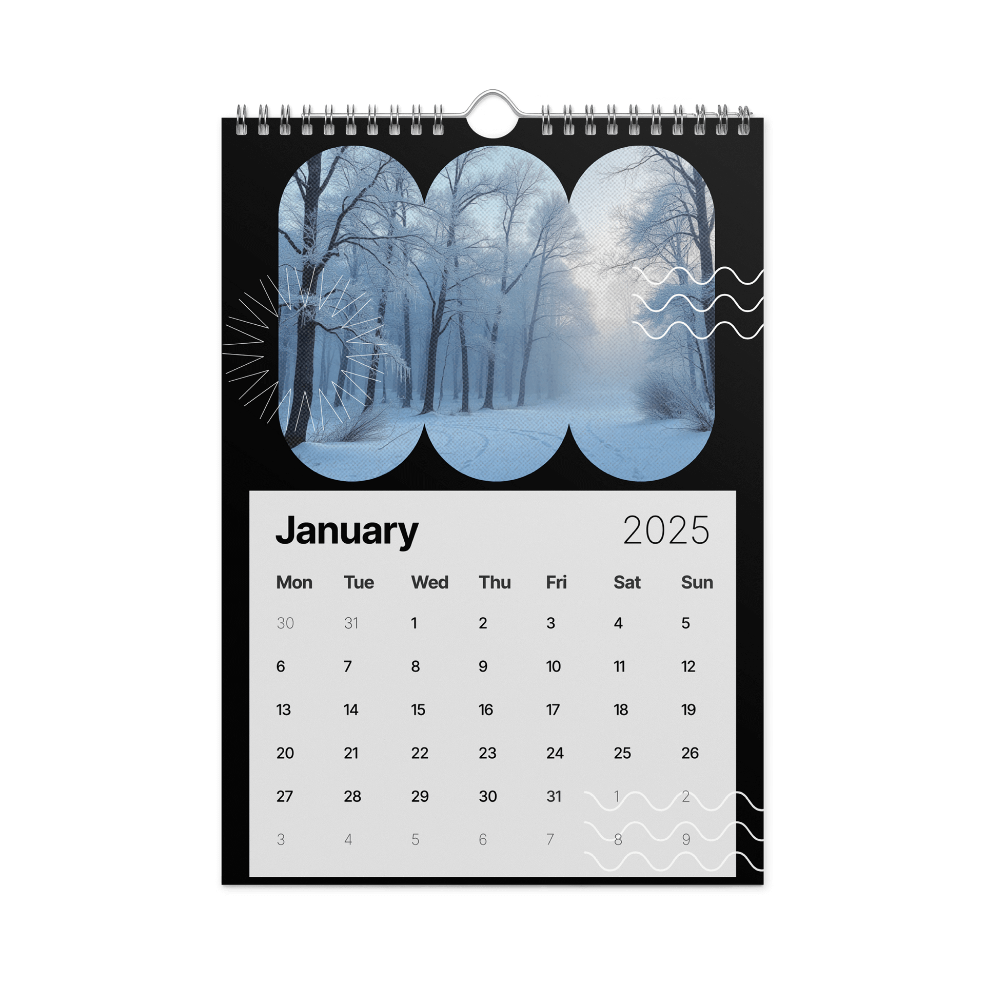 SEASONAL NATURE WALL CALENDAR 2026 product image (6)