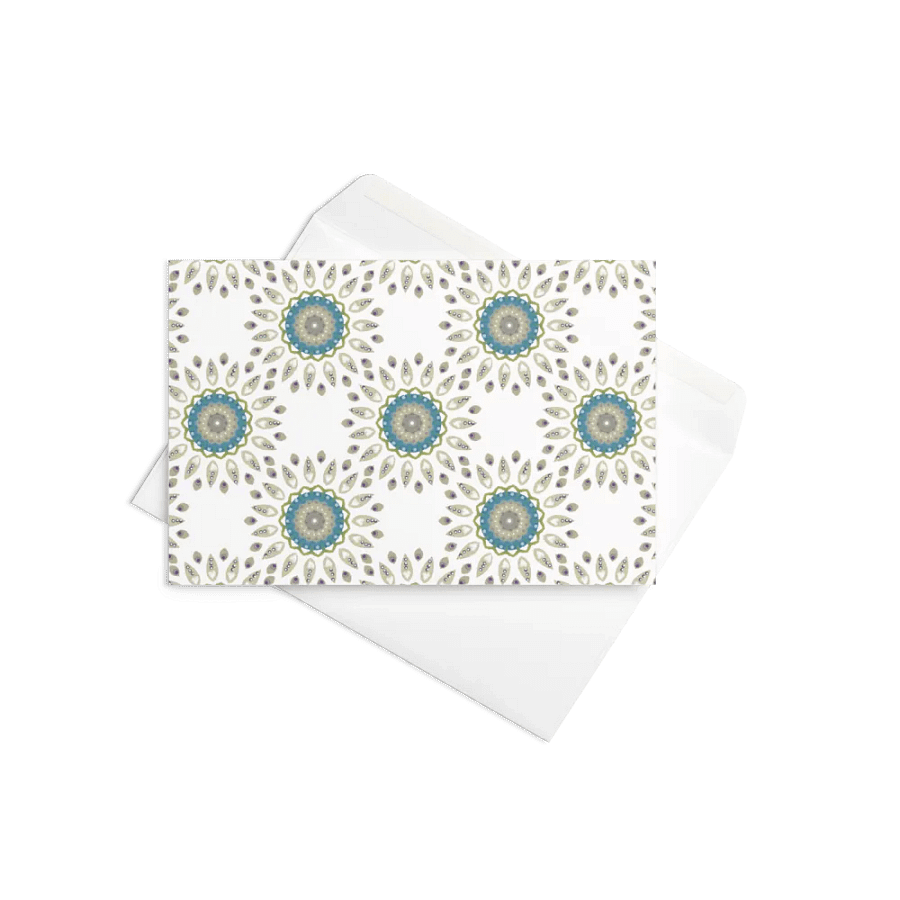 Phycadelic Creamy Bloom Greeting and Post Cards product image (11)