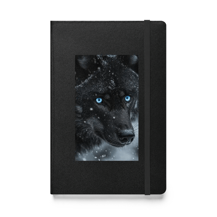 Arctic Wolf Eyes Hardcover Journal product image (1)