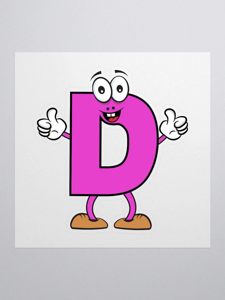 D Cartoon Character Sticker product image (1)