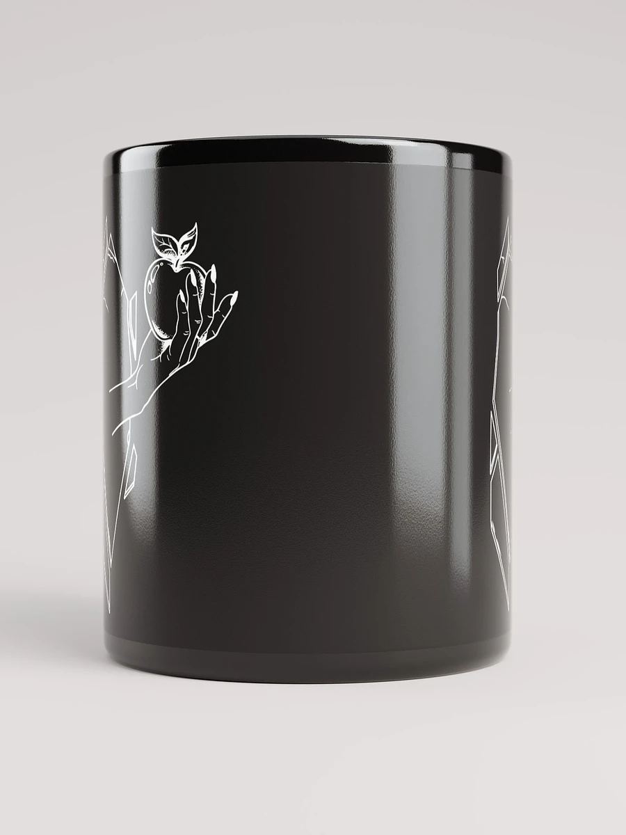 Hand in Mirror Black Mug product image (10)