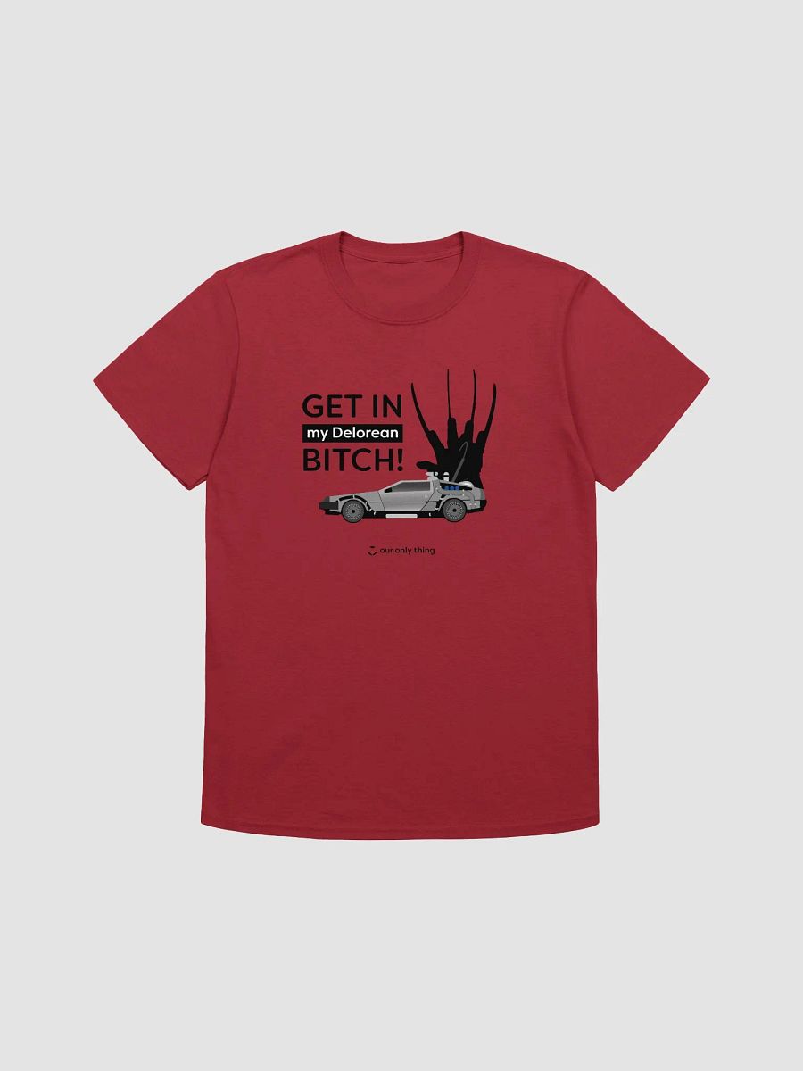 Get in My Delorean Unisex Softstyle T-shirt product image (2)