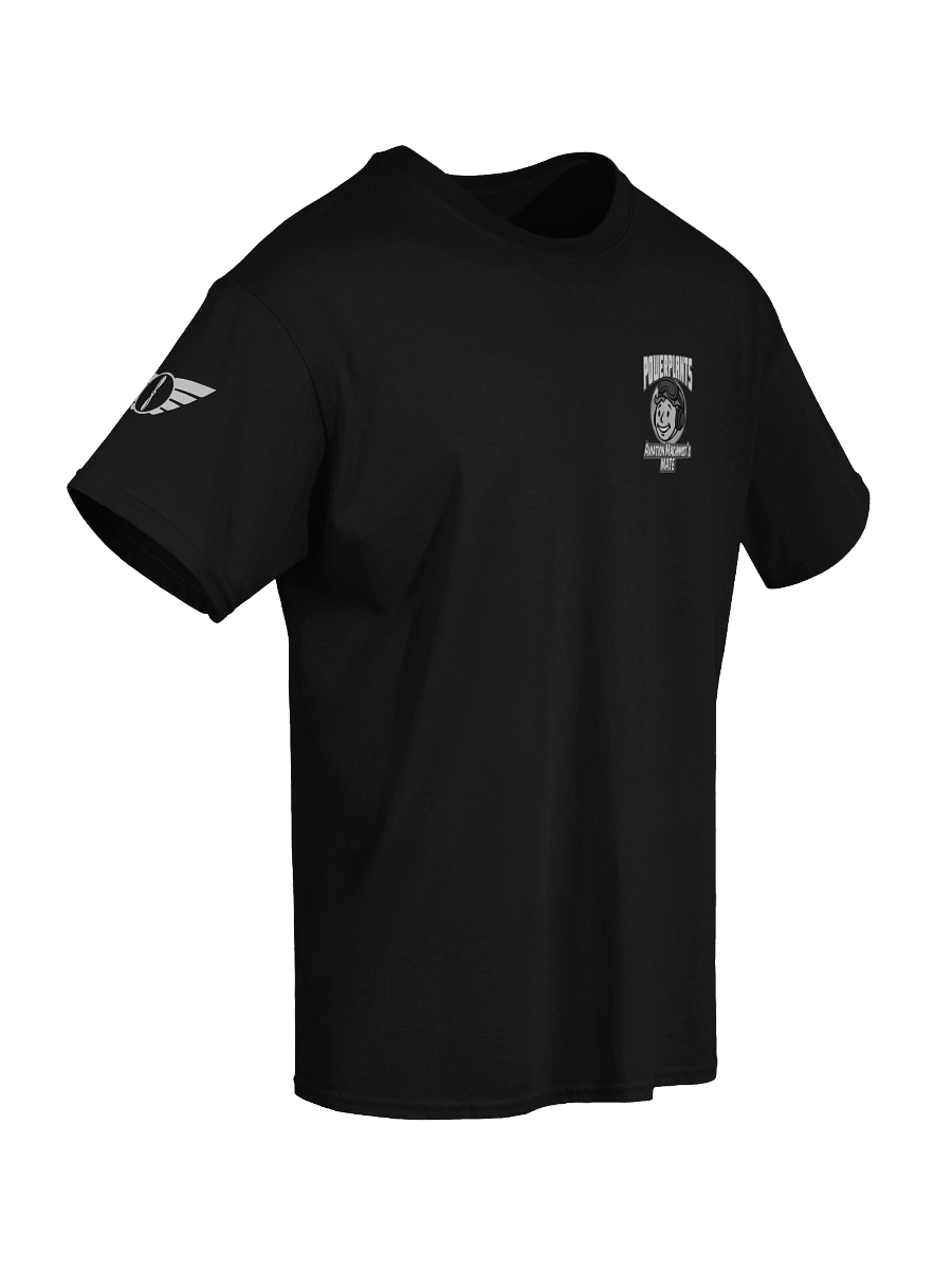"POWERPLANTS: Puff!" B/W Work Shirt product image (6)