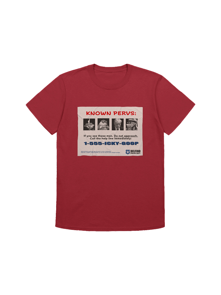 "Known Pervs" Poster Shirt (Trump) product image (1)