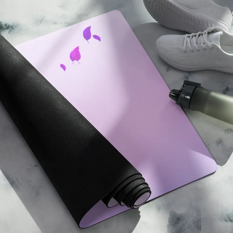 Serene Petal Drift Yoga Mat product image (4)