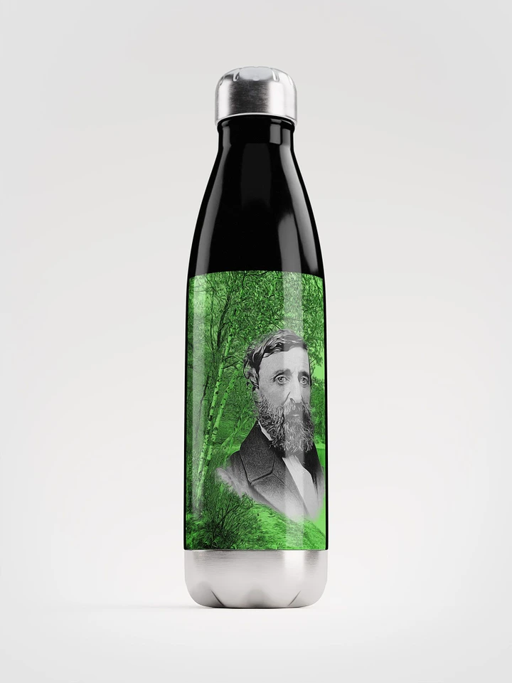 Henry David Thoreau Stainless Steel Water Bottle product image (1)