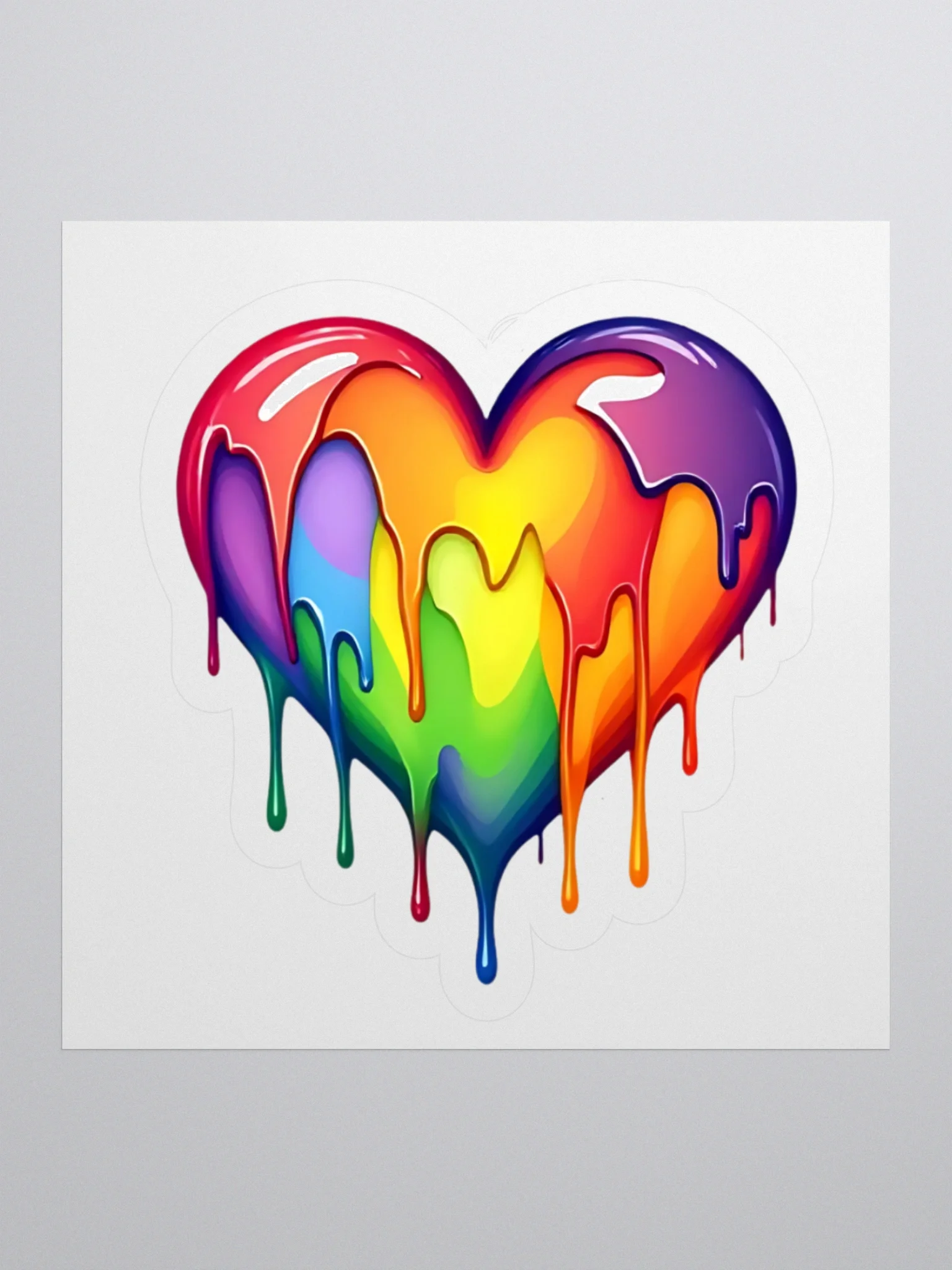 Art Heart Sticker product image (2)