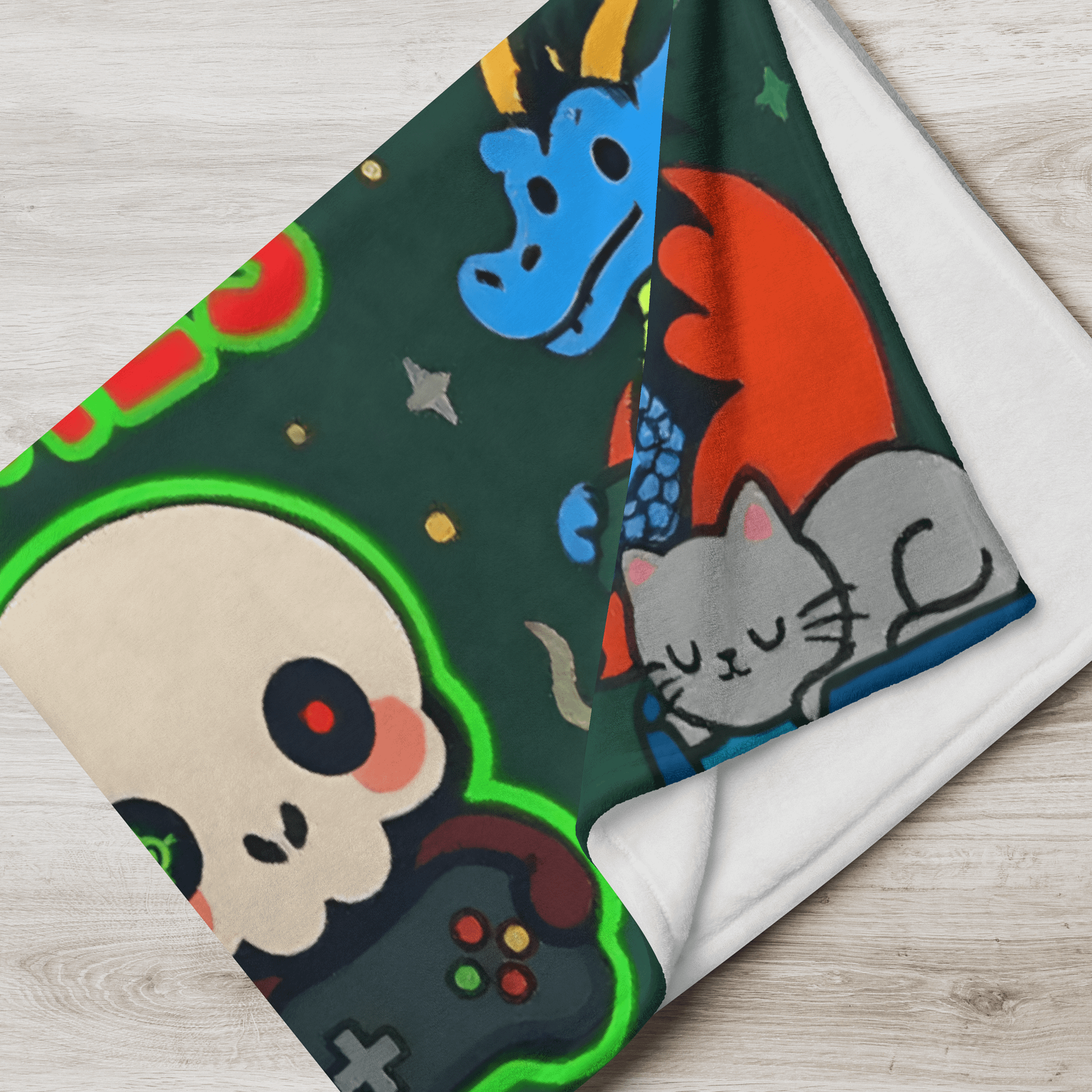 Blood Does Games Art Print Blanket product image (7)
