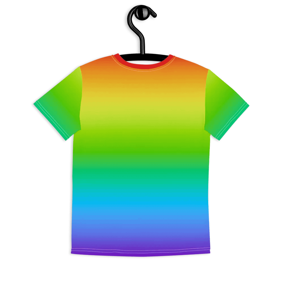 Rainbow Youth Crew Neck T-Shirt product image (10)