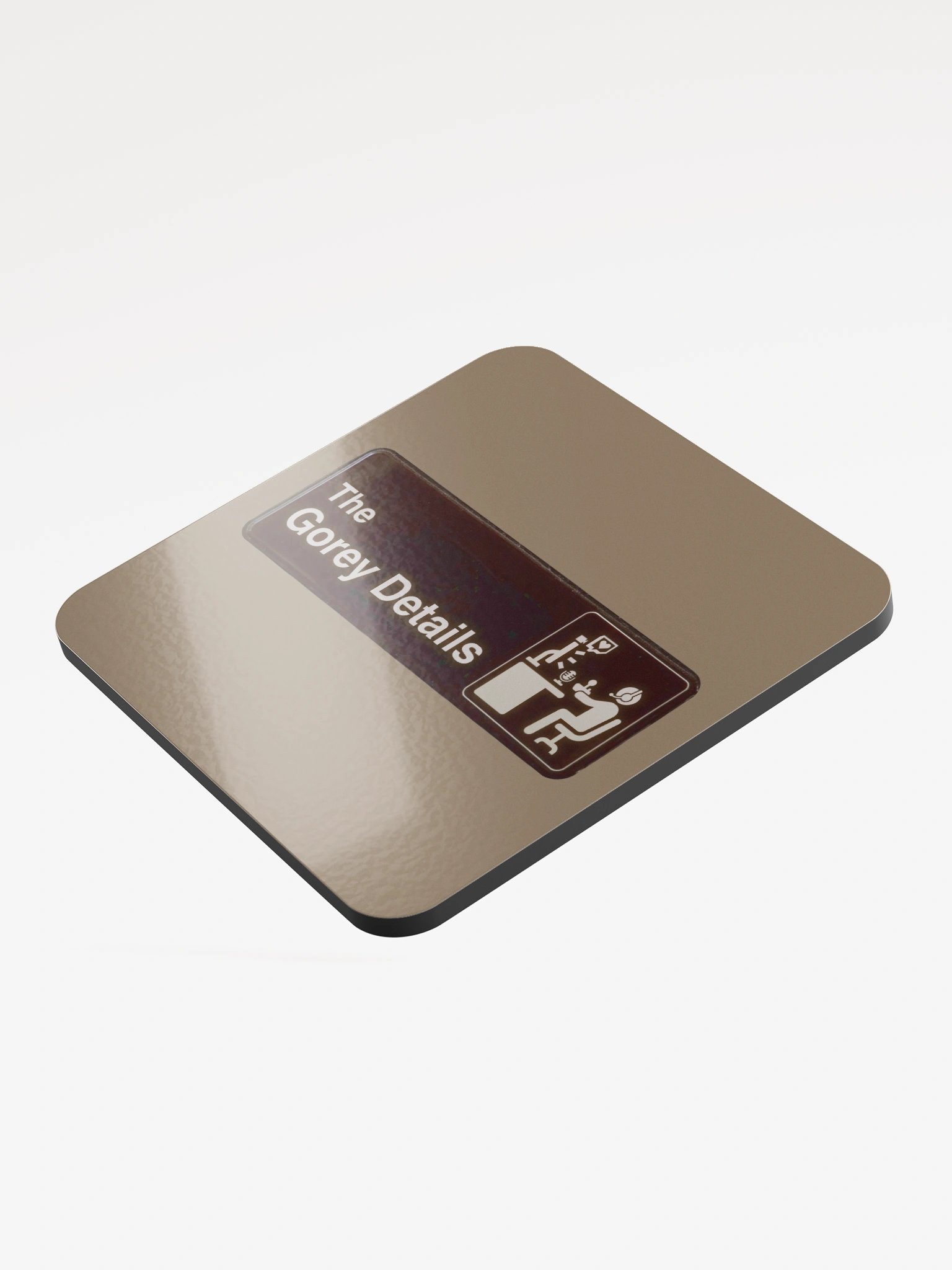 The Studio - Glossed Cork Coaster product image (3)