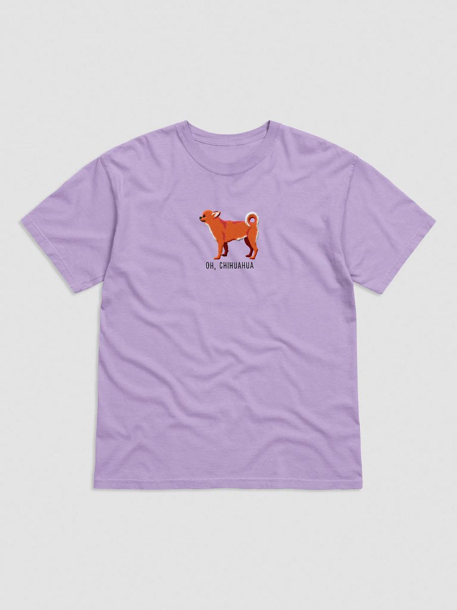 Oh, Chihuahua T-Shirt(Embroidered) of a Chihuahua(Red) product image (33)