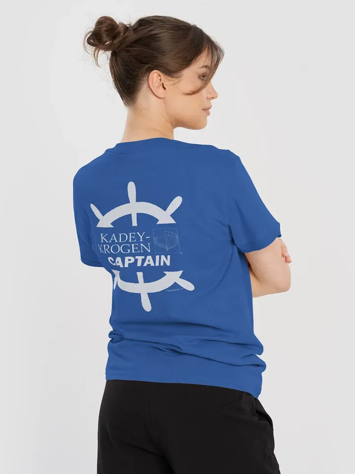 Kadey-Krogen Captain - T-Shirt - Dark Shirt w/White Logo product image (1)