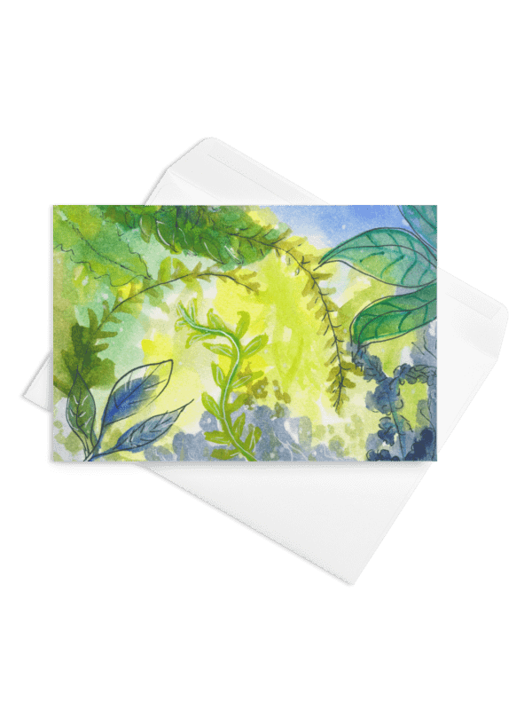 Leaves Blank Card product image (1)
