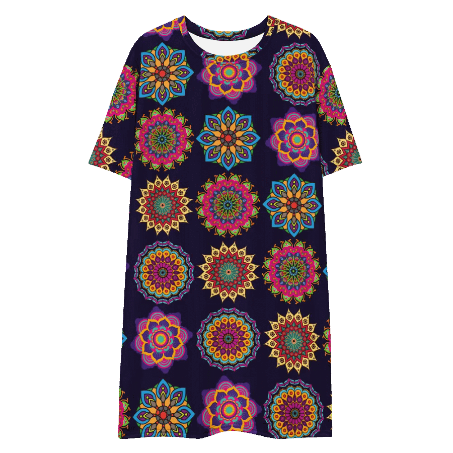 Kaleidoscope Mandala T Dress product image (5)