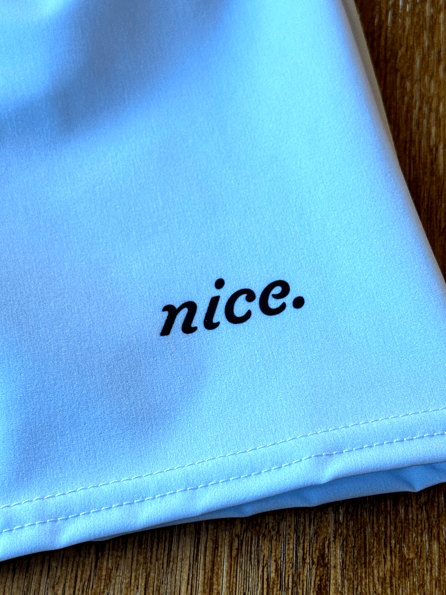 Nice. Athletics Shorts (Ice Blue) product image (3)
