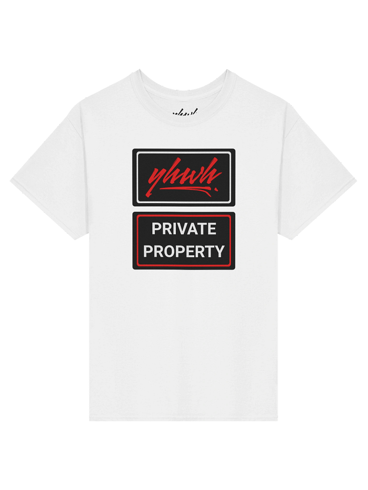 YHWH Heavyweight Tee - “Property of Jesus Christ” product image (4)