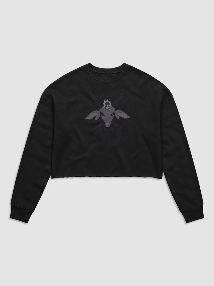 Baphomet Crop sweatshirt product image (4)